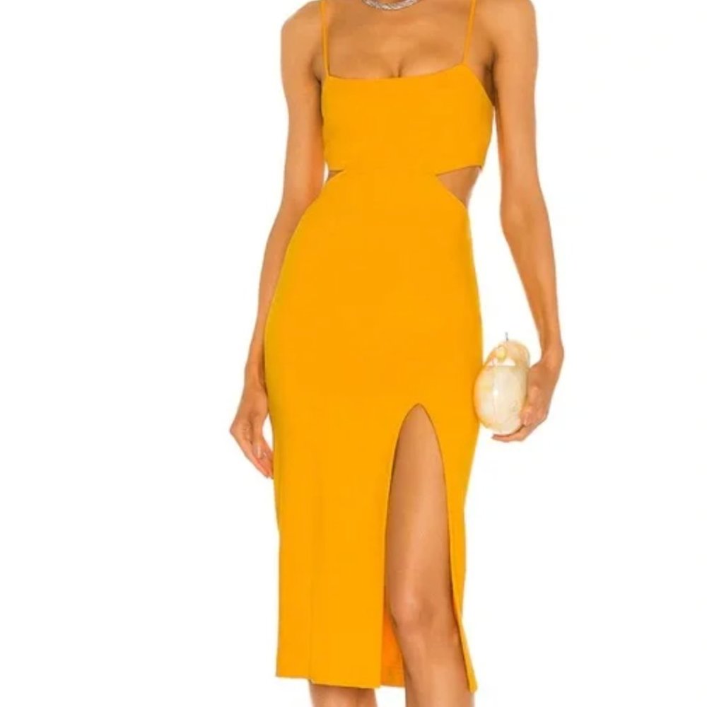 H:ours Haydon Dress in Orange